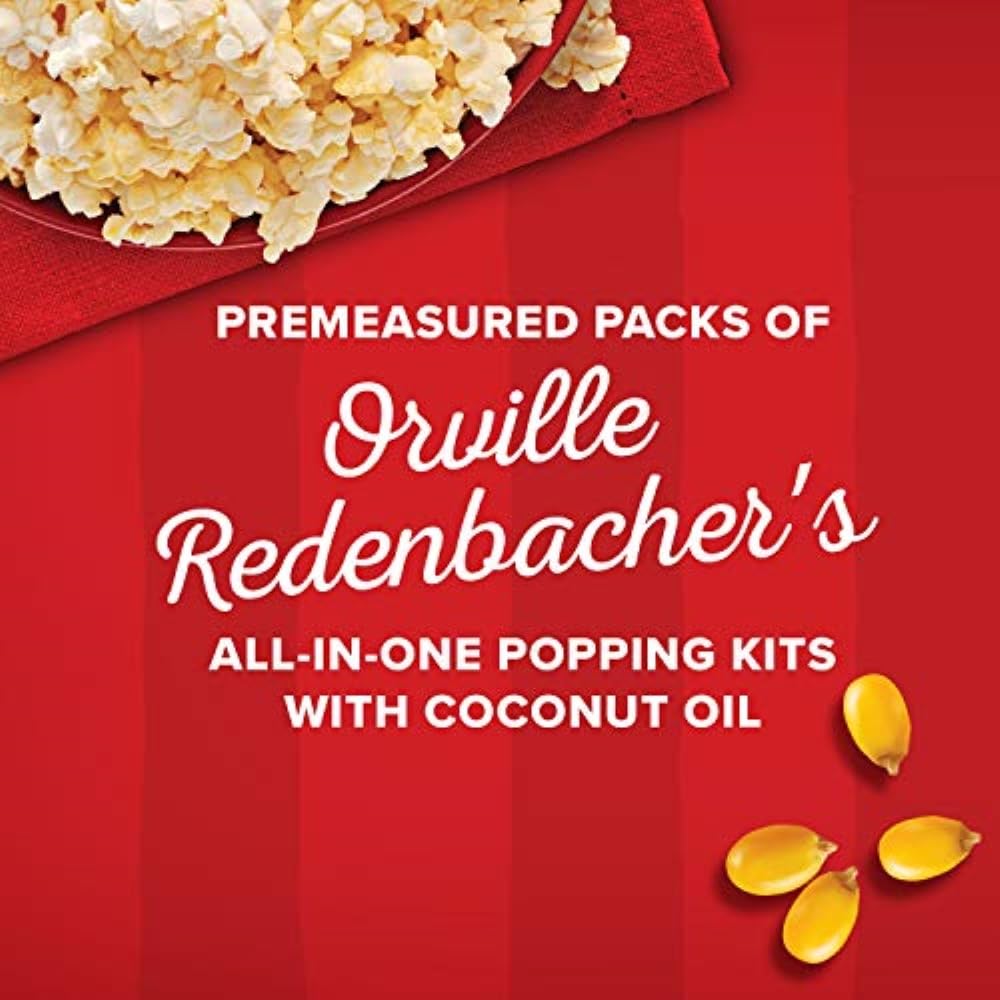 Orville Redenbacher's coconut oil for popcorn adds rich aroma and smooth heat