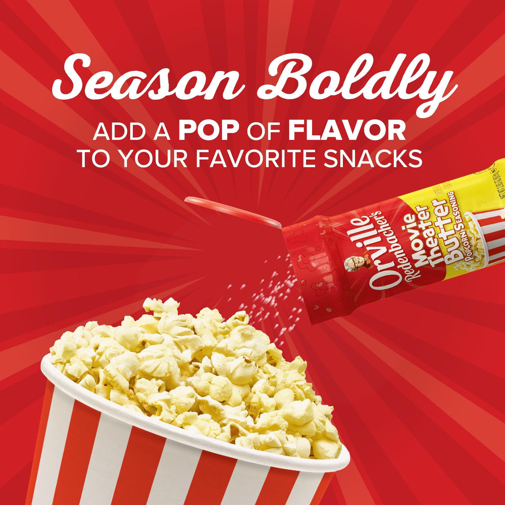 Orville Redenbacher's seasoning brings family-friendly flavor to after-school or game-night snacks.