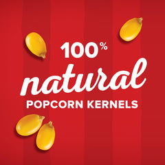Orville Redenbacher's kernels in measuring cup, pantry staple for quick popcorn