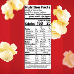 Orville Redenbachers light butter popcorn in a serving bowl for a cozy movie night.