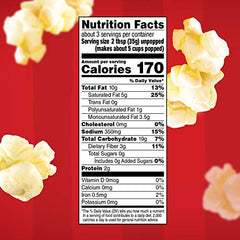 Orville Redenbacher’s microwave popcorn kernels—quick, non-GMO base for tasty popcorn.