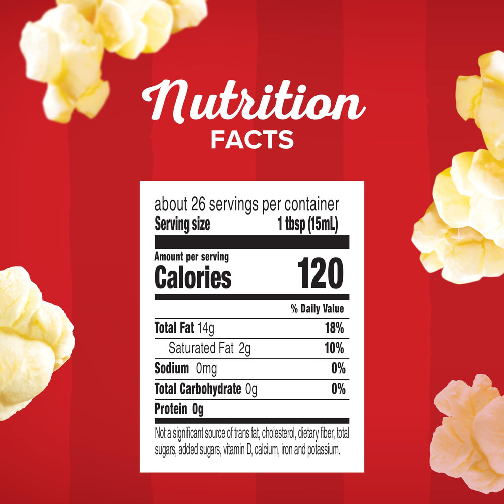 Orville Redenbacher's topping oil no-mess squeeze for clean buttering