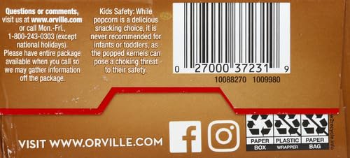 Family enjoys Orville Redenbacher's Naturals Light popcorn during a movie night.