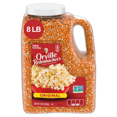 Orville Redenbacher's Original Gourmet Kernels bag, gluten-free and Non-GMO, ready for gourmet popcorn.