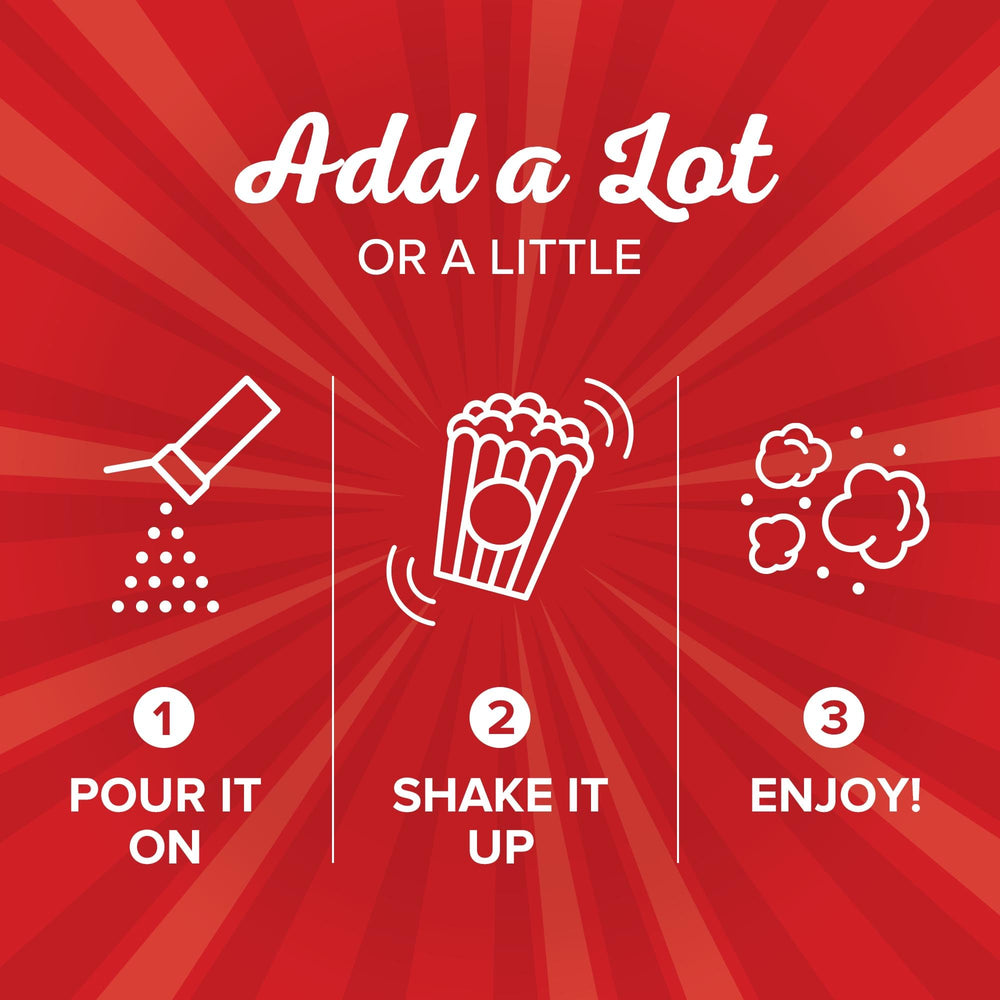 Orville Redenbacher's pantry-ready topping for anytime popcorn cravings.