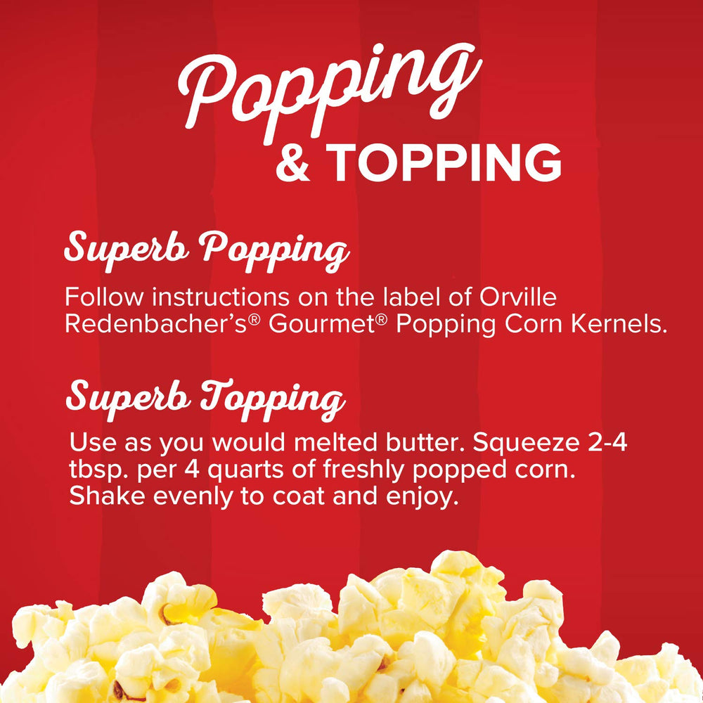 Orville Redenbacher's six-pack popcorn oil display simplifies movie-night prep