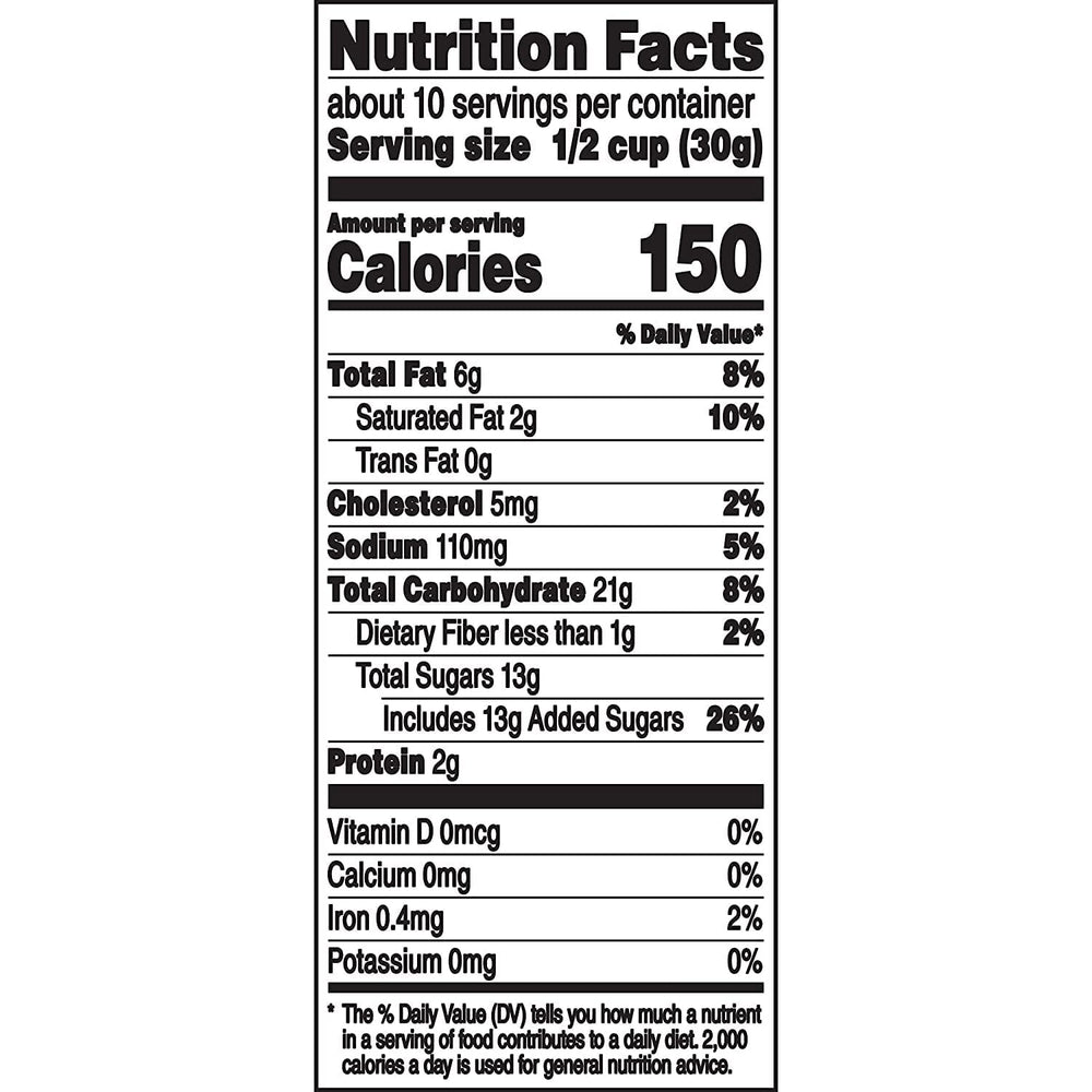 Orville Redenbacher's Poppycock Cashew Lovers popcorn texture with glossy glaze, great for snacking
