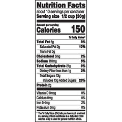 Orville Redenbacher's Poppycock Cashew Lovers popcorn texture with glossy glaze, great for snacking