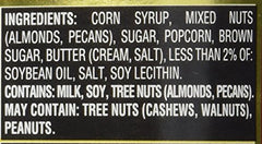 Orville Redenbacher's Poppycock Original nuts and popcorn mix in bowl, ideal for movie nights