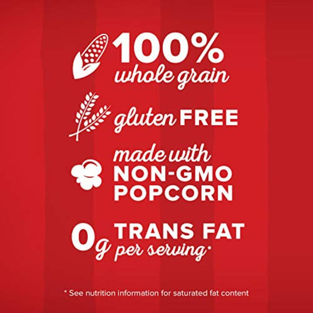 Salt included in Orville Redenbacher's kit for balanced popcorn flavor.