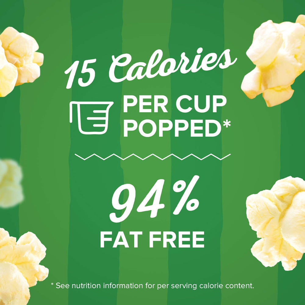 Orville Redenbacher's Smart Pop! Butter popcorn in a bowl with crunchy texture.