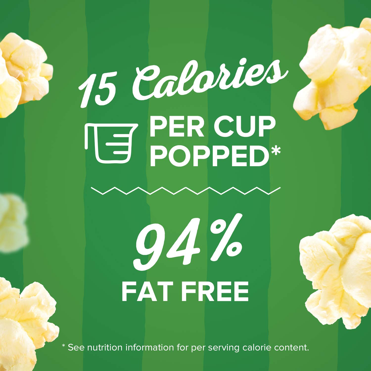 Orville Redenbacher's SmartPop Butter Popcorn bowl—ready to serve