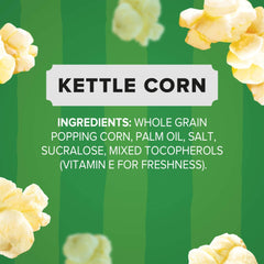 Orville Redenbacher's SmartPop kettle corn with no artificial flavors