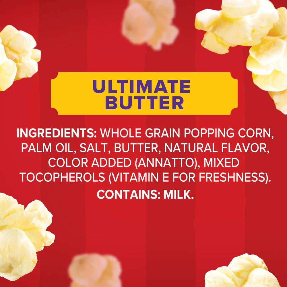 0 g trans fat per serving on Orville Redenbacher's popcorn.