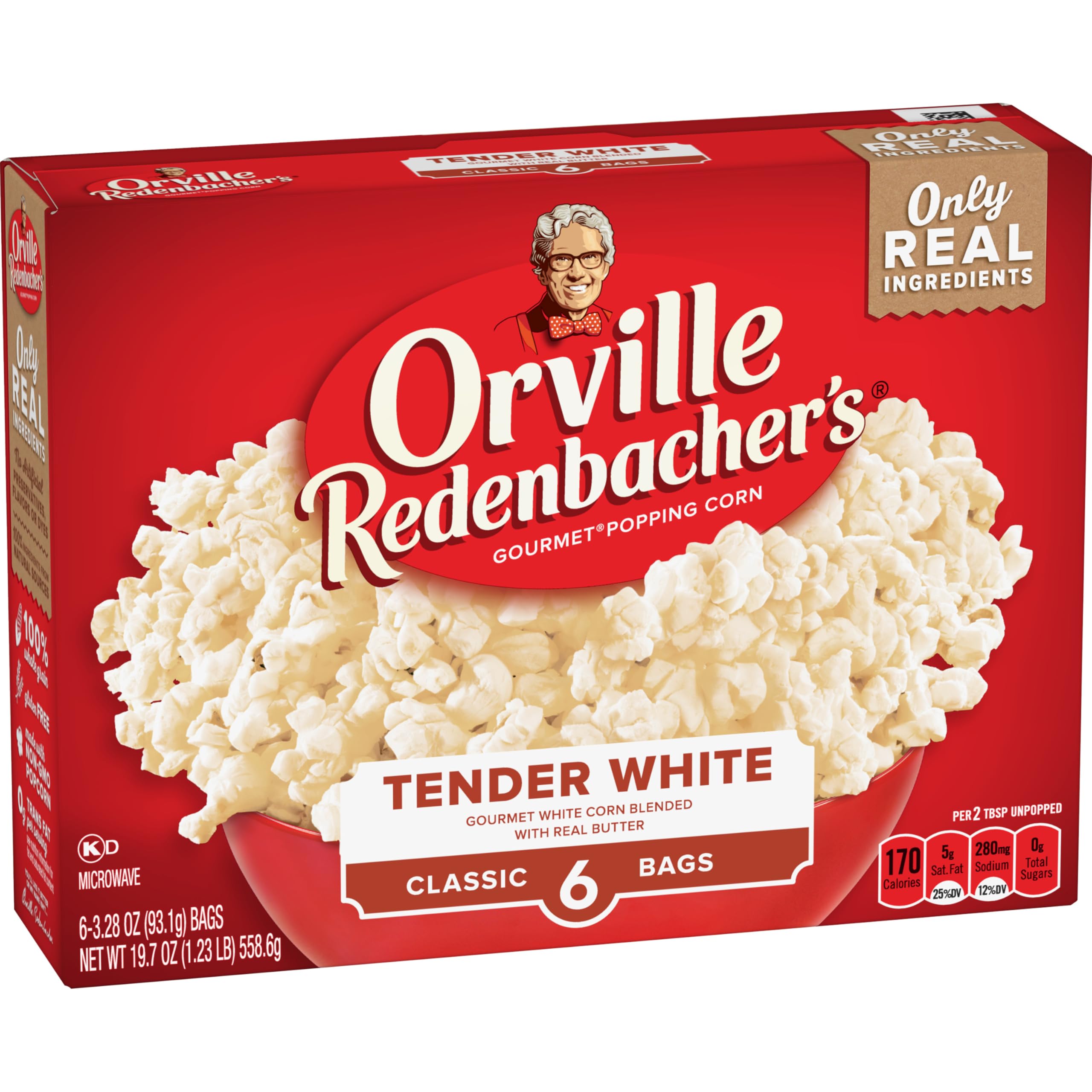Prepared popcorn in a bowl, ready in minutes for movie night.
