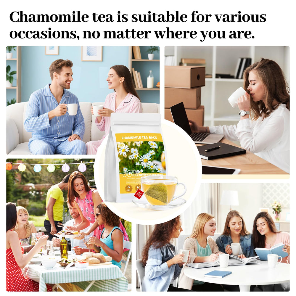 Oryvox Chamomile Tea for baking and smoothies adds subtle notes.