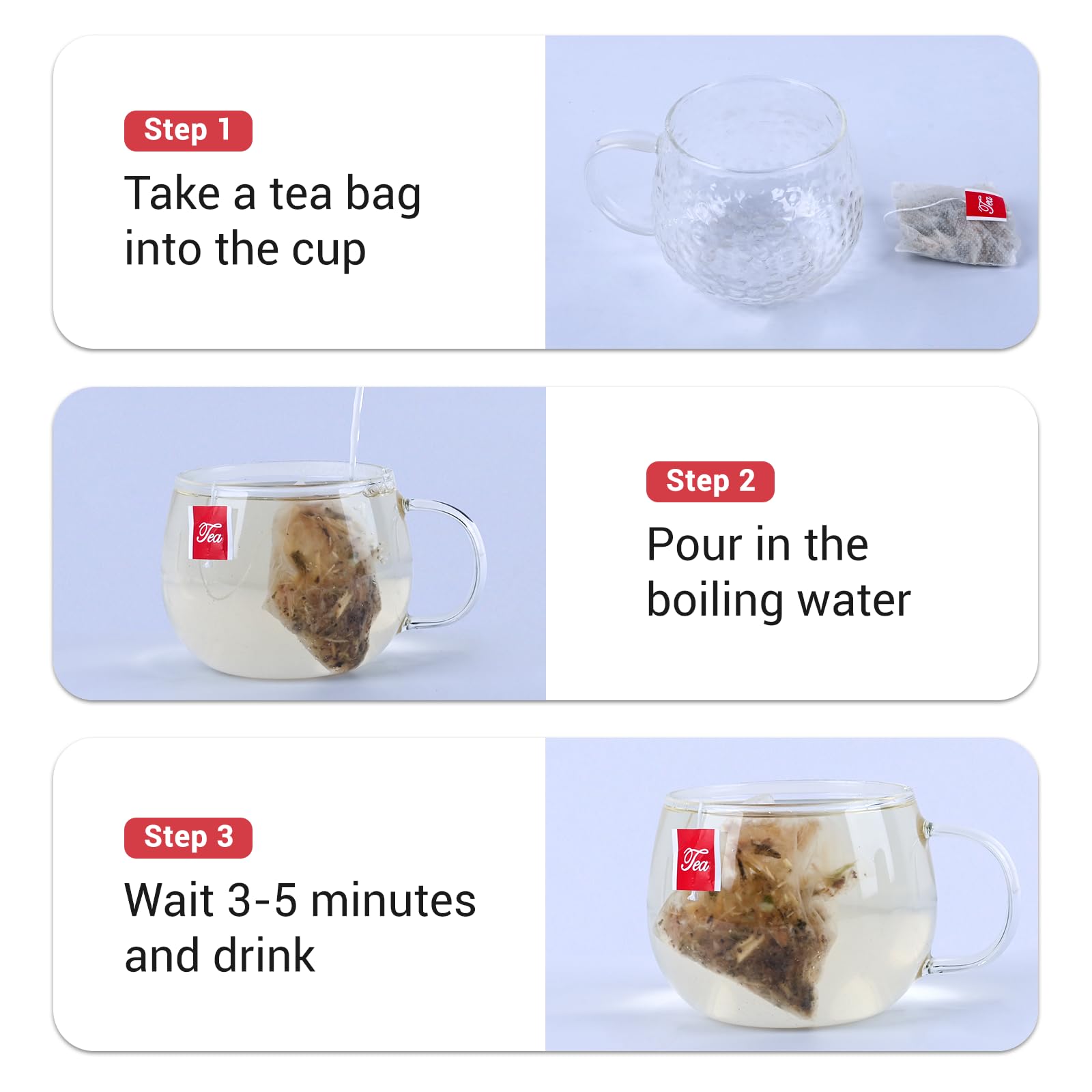 Oryvox marshmallow root tea bags travel-friendly packaging for on-the-go