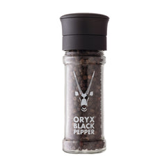 Oryx Black Pepper Grinder Madagascar, premium peppercorns for flavorful home cooking.