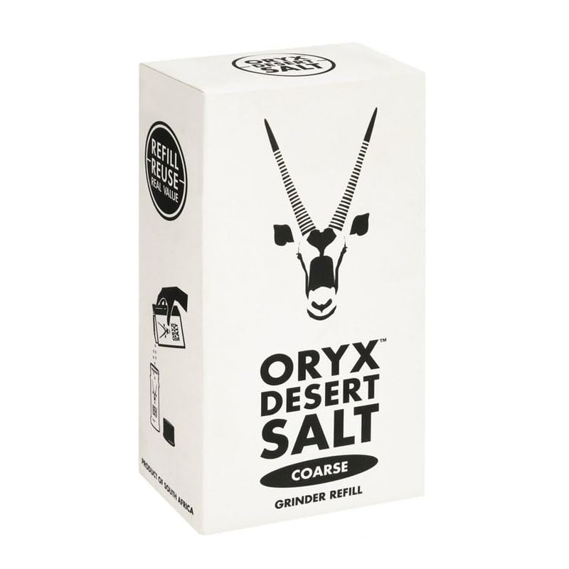 Oryx Desert Salt coarse refill box for durable grinder refills