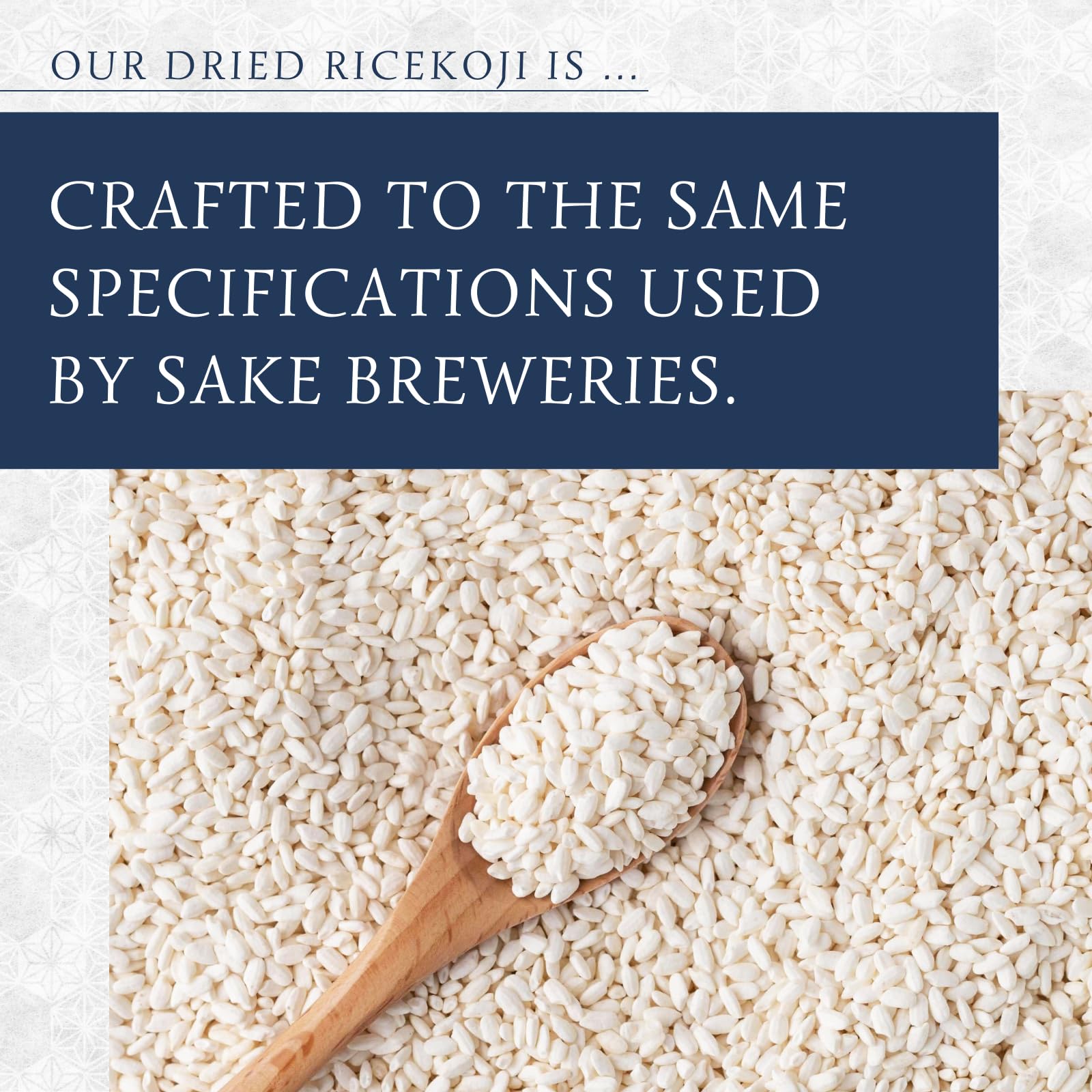 ORYZAE dried rice koji perfect for homemade amazake brewing.