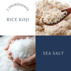 ORYZAE Koji paste with miso-inspired glaze for sauces and dressings.