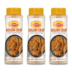 Osem Golden Crisp Bread Crumbs pack on shelf for versatile coating and crispy results.