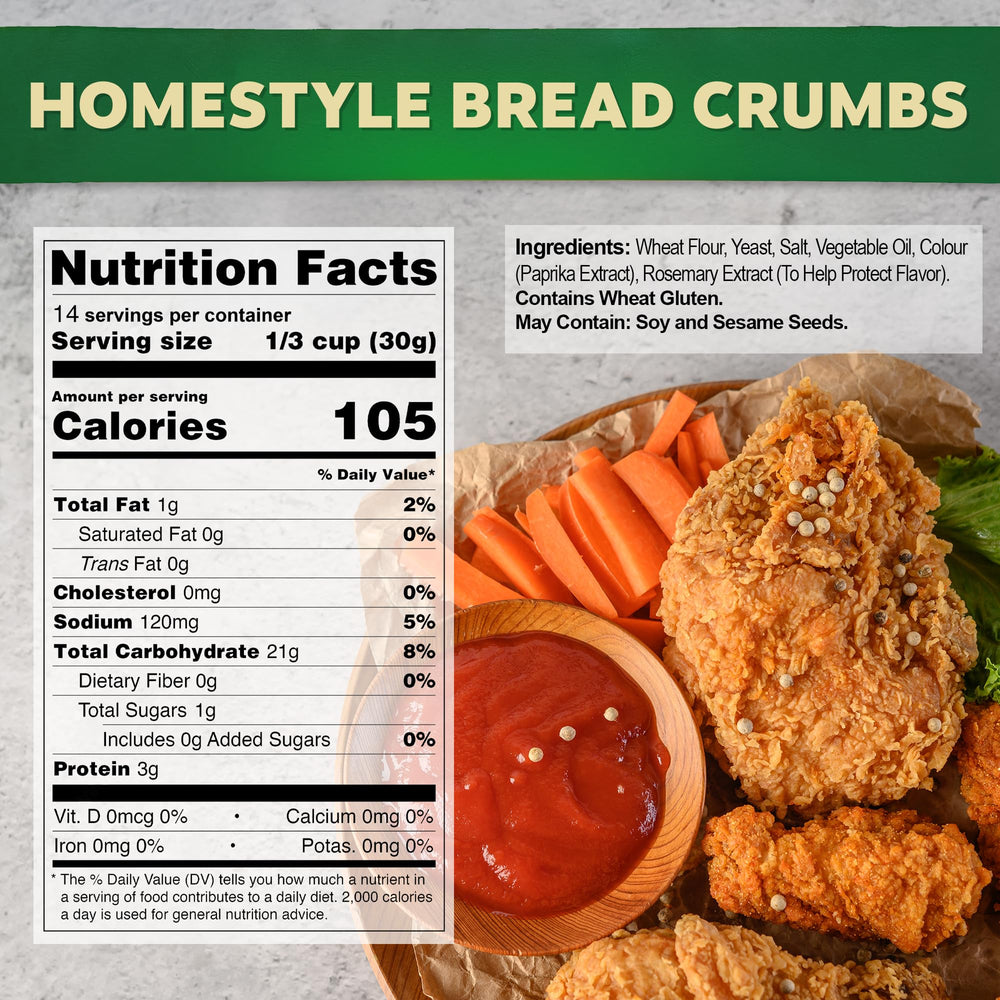 Osem Golden Crisp Bread Crumbs shaker-top jar ideal for quick seasoned crusts.