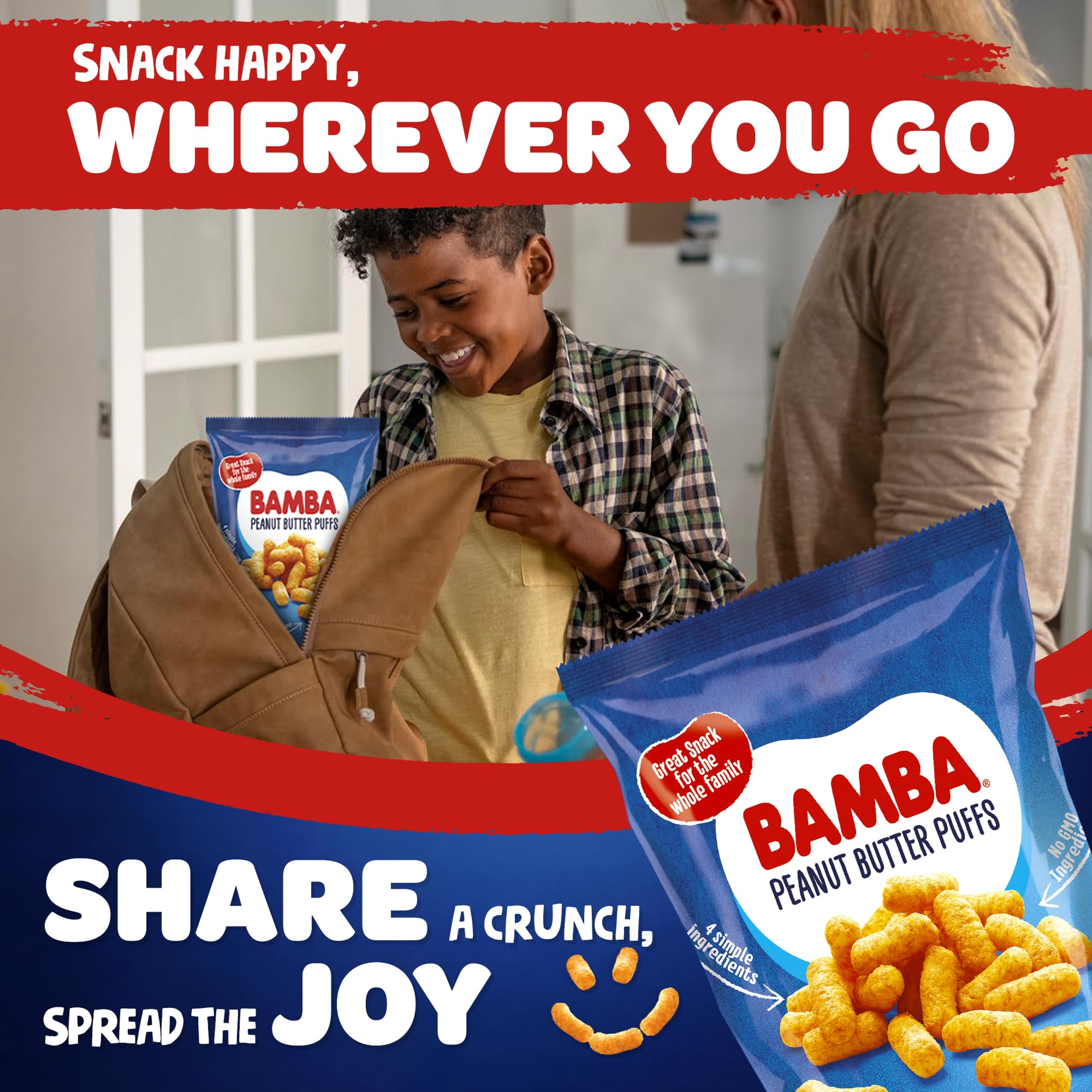 Osem Gratify Bamba melts-in-mouth puffs for easy chewing