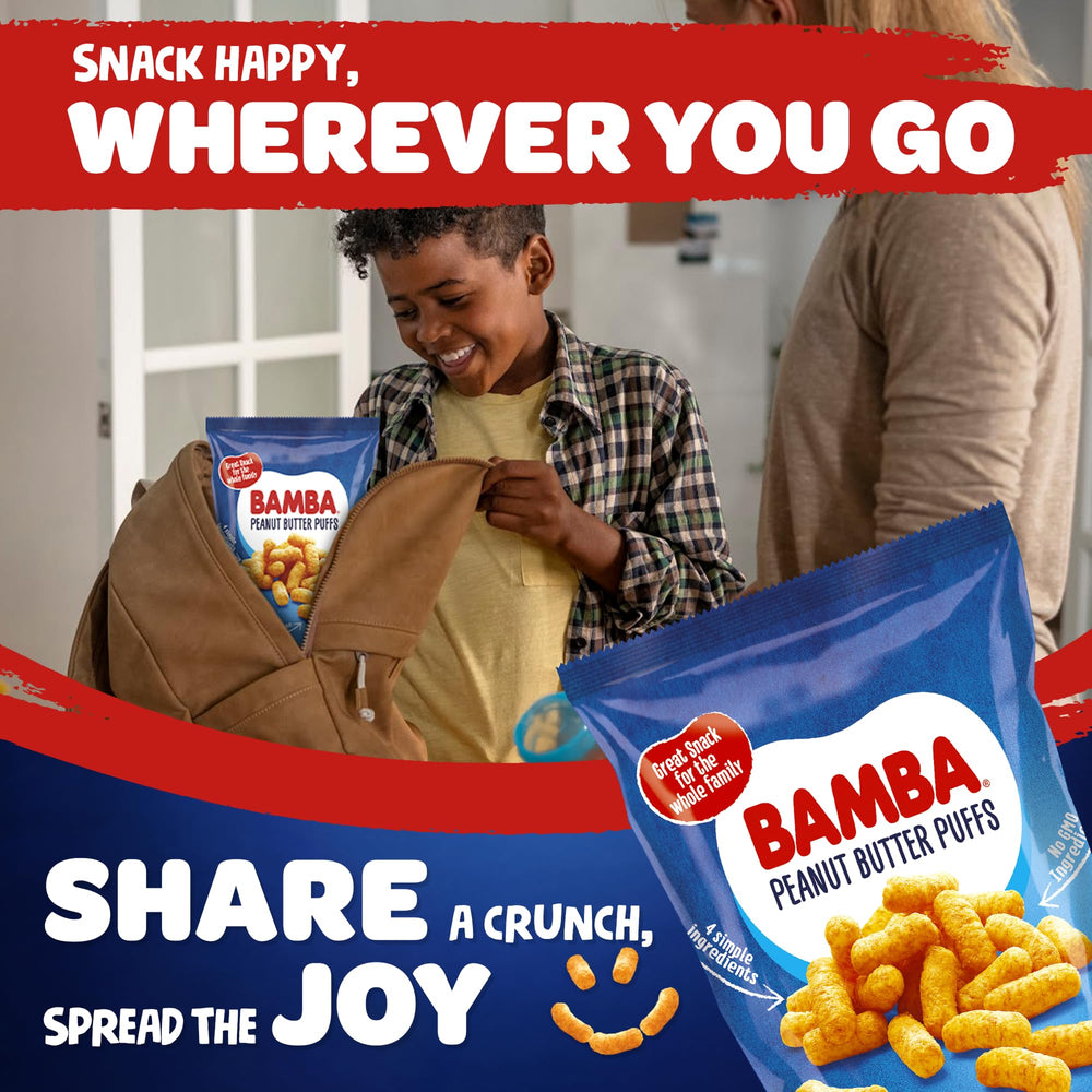 Osem Gratify Bamba melts-in-mouth puffs for easy chewing