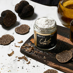 osmo sprinkled on steak adding rich earthy umami before serving