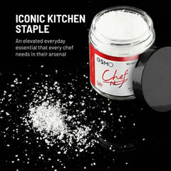 Osmo Flakey White Sea Salt cooking-steam — ideal for soups, stews, and seafood