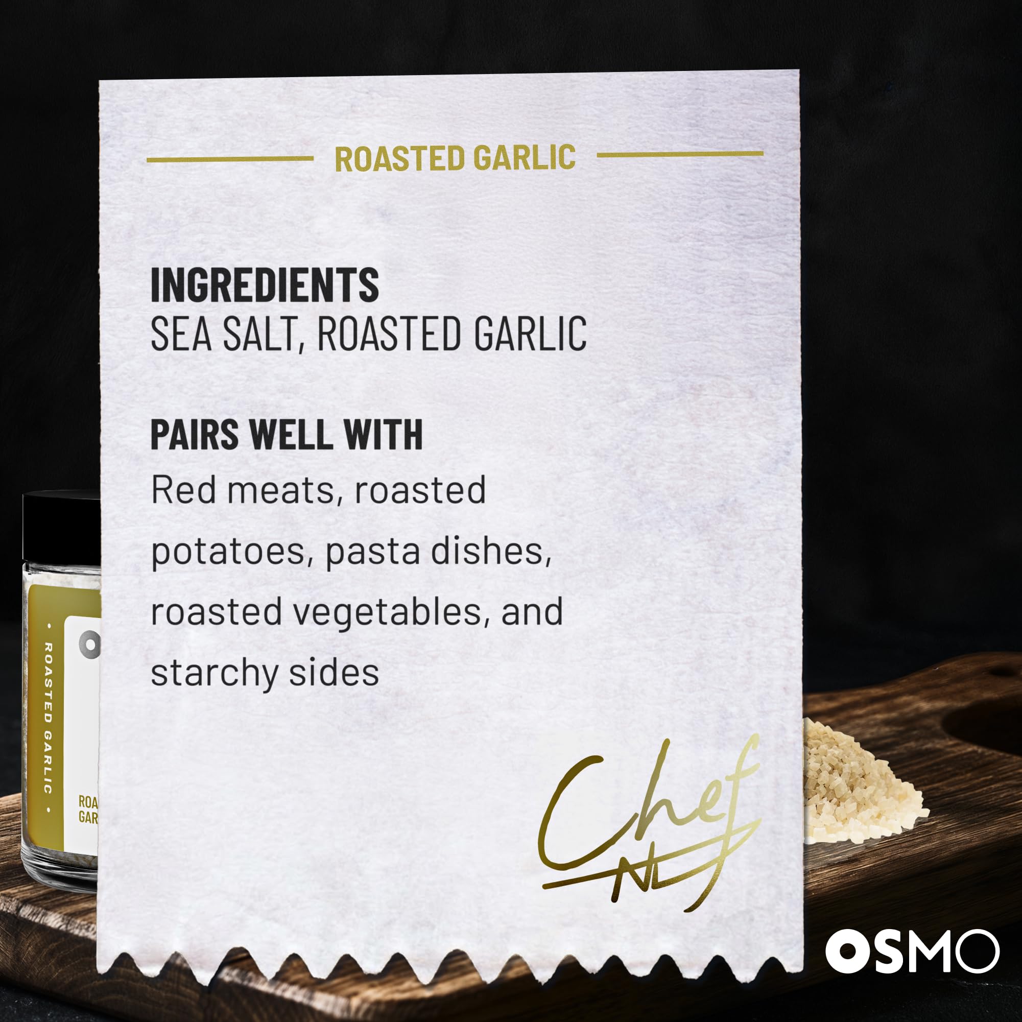 osmo jar on kitchen counter with ingredients inspiring recipe ideas