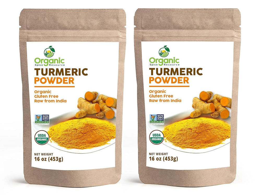 OSR Organic Turmeric Powder packaging preserves freshness and quality.