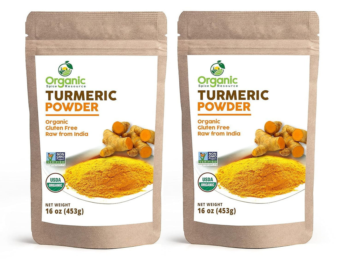 OSR Organic Turmeric Powder packaging preserves freshness and quality.