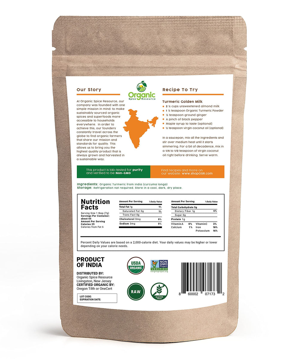 OSR USDA Organic certification verifies purity and responsible sourcing.