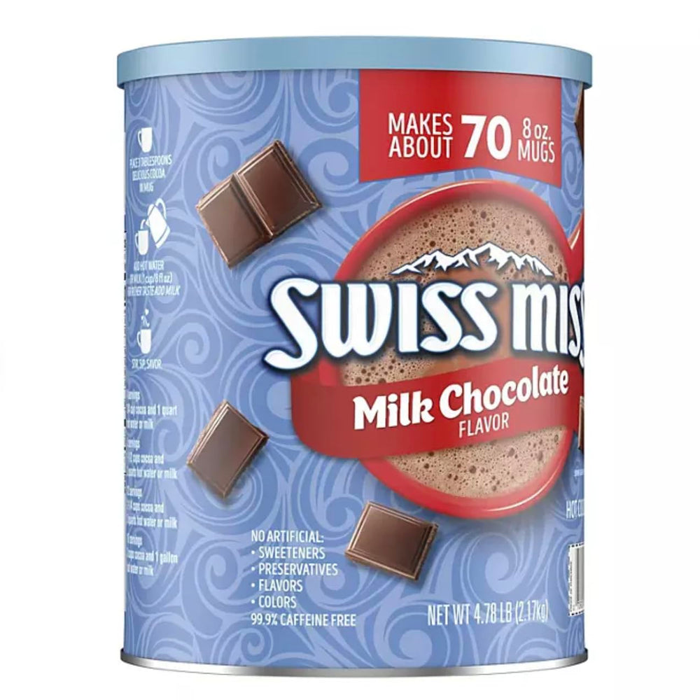 Whipped cream topping on Swiss Miss cocoa from Oss Merchandise