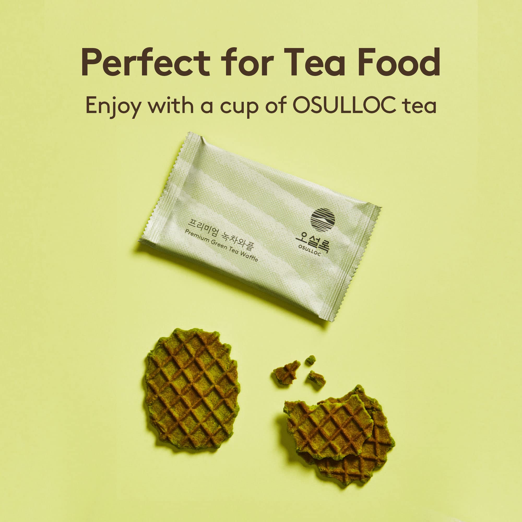 Osulloc heritage from Jeju Island, premium tea brand.
