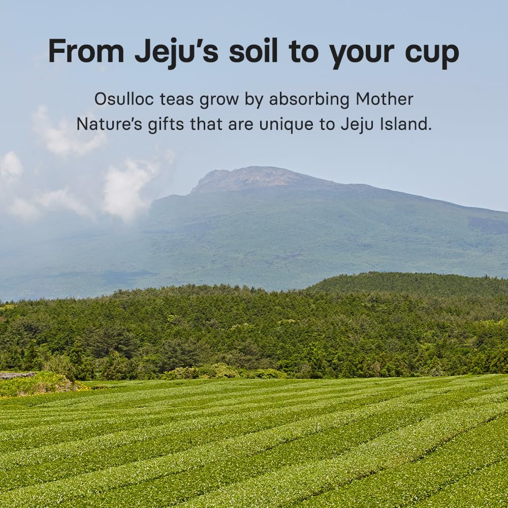 Osulloc eco packaging emphasizes sustainability for tea lovers.