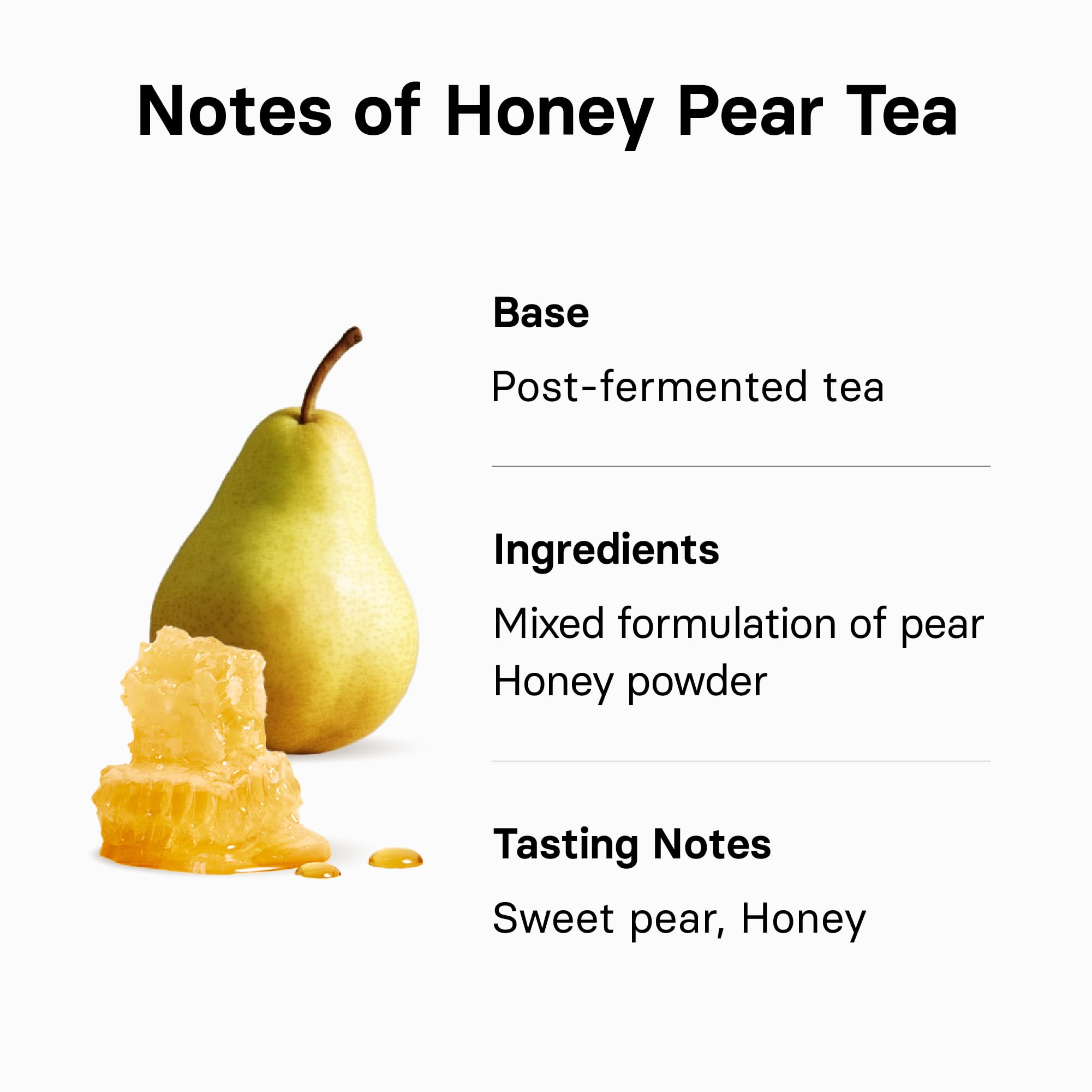 Osulloc Honey Pear Tea served iced for a refreshing fruit-forward cup.