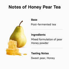 Osulloc Honey Pear Tea served iced for a refreshing fruit-forward cup.