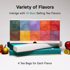 OSULLOC individually sealed tea bags preserve freshness in every cup.
