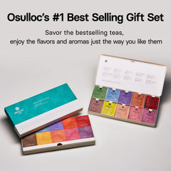 OSULLOC Jeju tea leaves from Jeju Island deliver bright, nuanced notes.