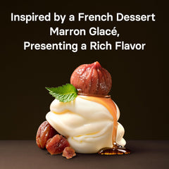 Brewing Osulloc Marron Glacé tea in a cup with deep flavor