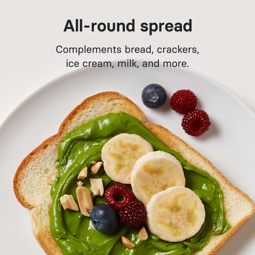 Osulloc Matcha Spread on waffles delivers cafe-style breakfast.