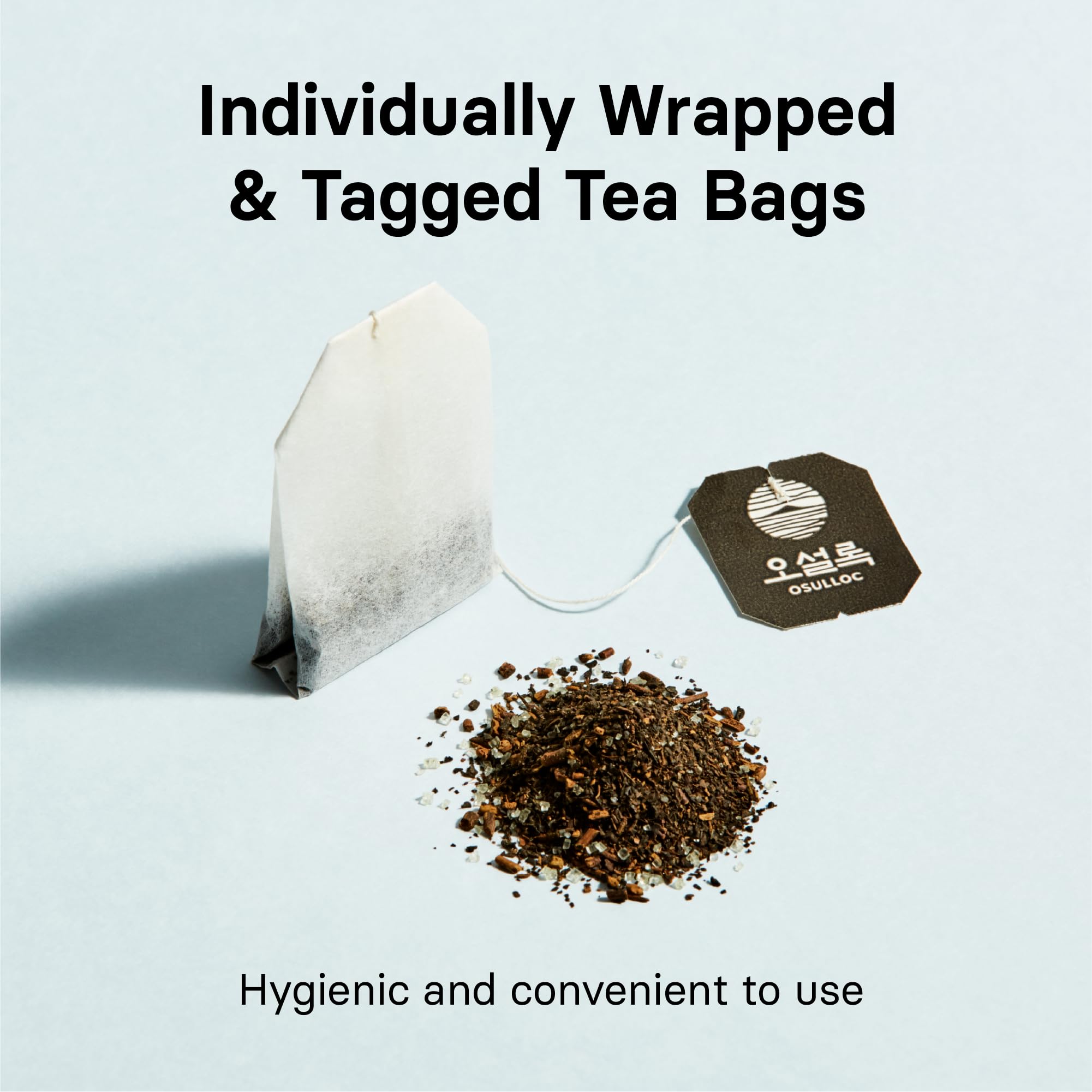 Osulloc tea master blend demonstrating careful tea crafting techniques.