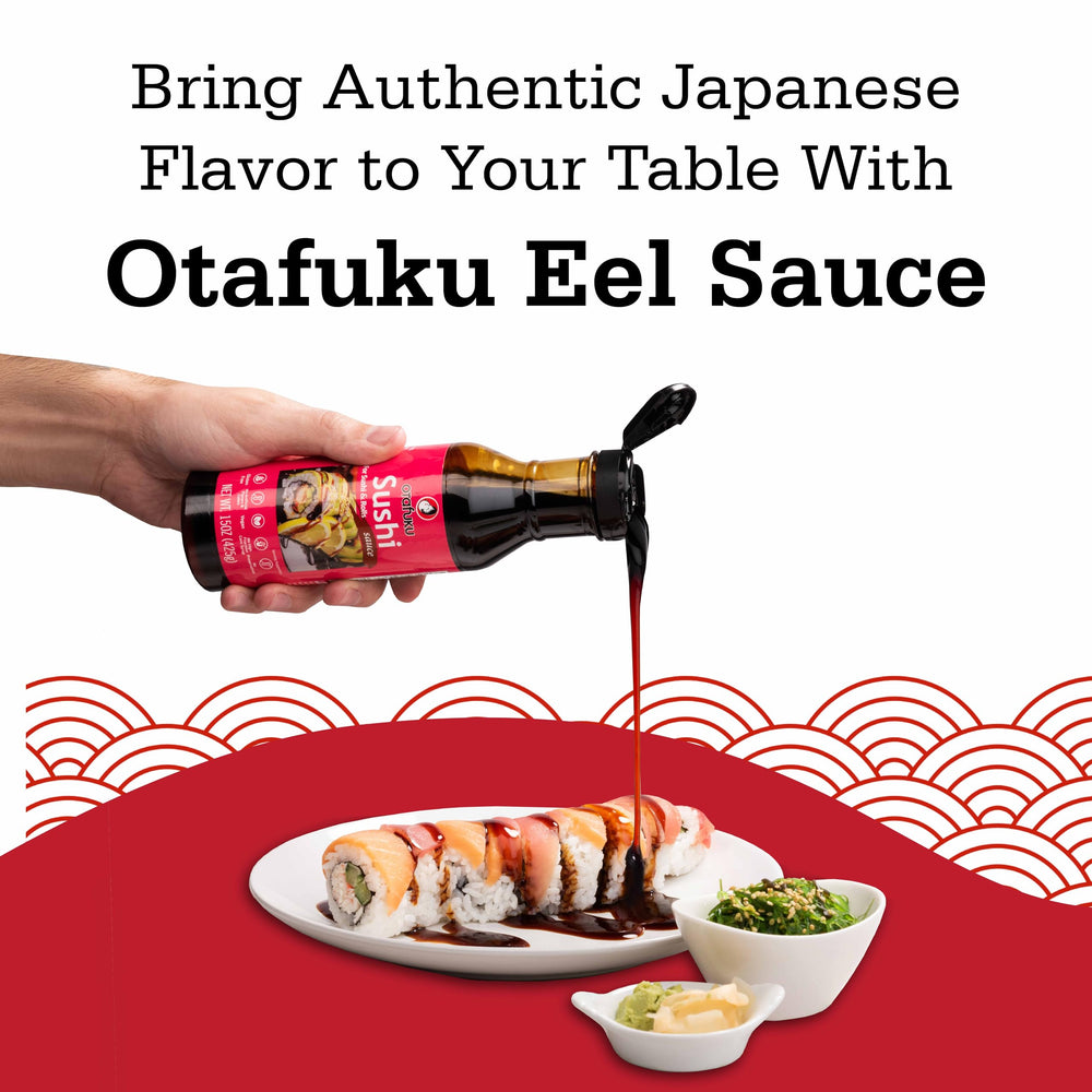 Otafuku Sushi Roll dipping sauce ideal for flavor enhancement.