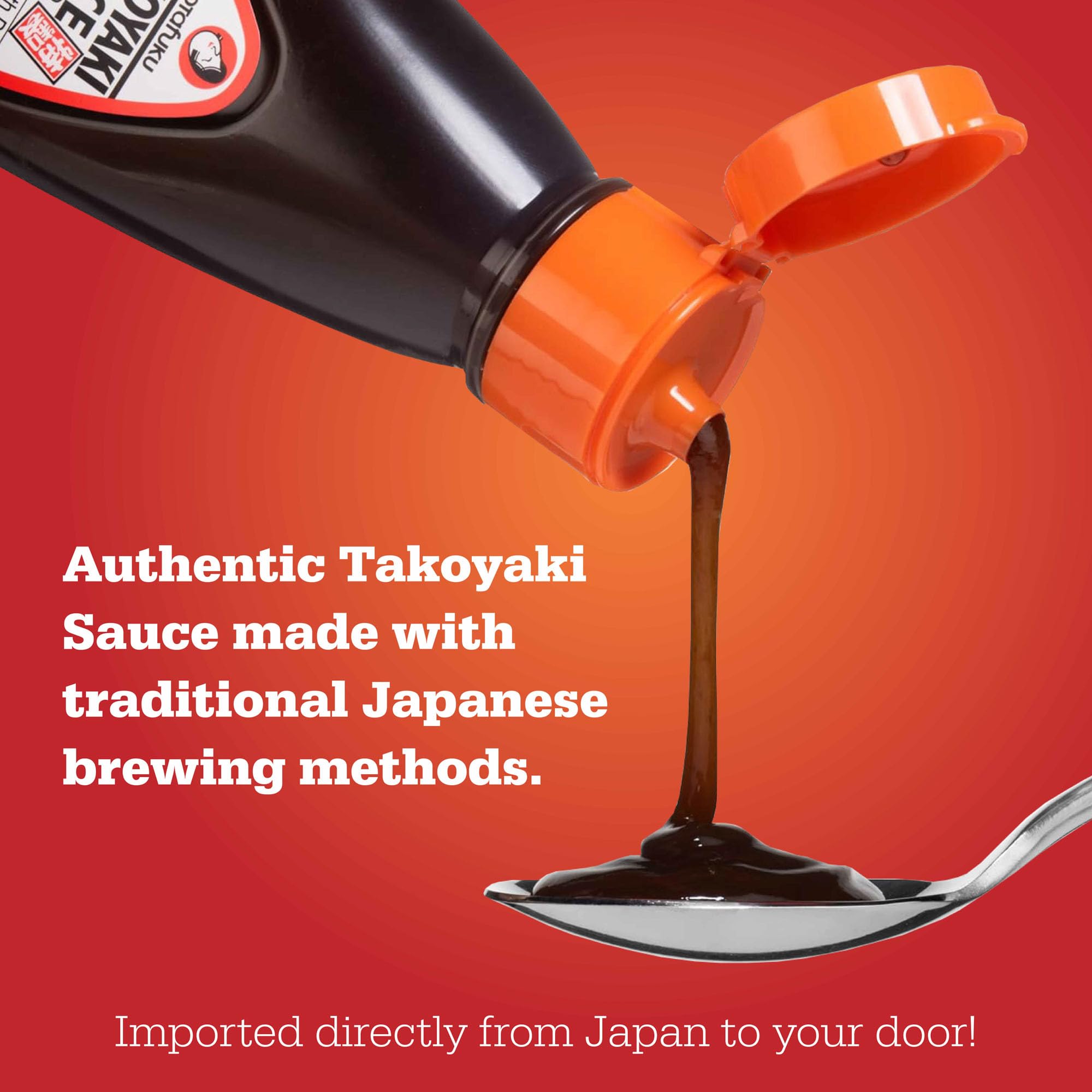 Otafuku Takoyaki Sauce dipping bowl scene perfect for dipping and sharing.