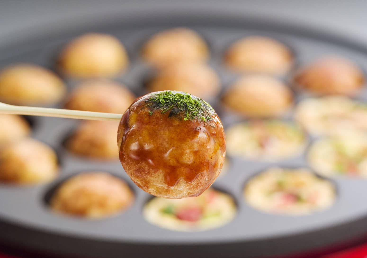 Otafuku Takoyaki serving platter perfect for sharing bites.