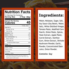 Otafuku Yakisoba Sauce pour display highlights easy glazing for vegetables and proteins.