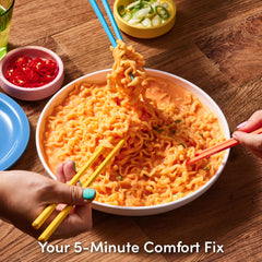 OTOKI flat stir-fry noodles close-up shows chewy texture absorbing sauce.